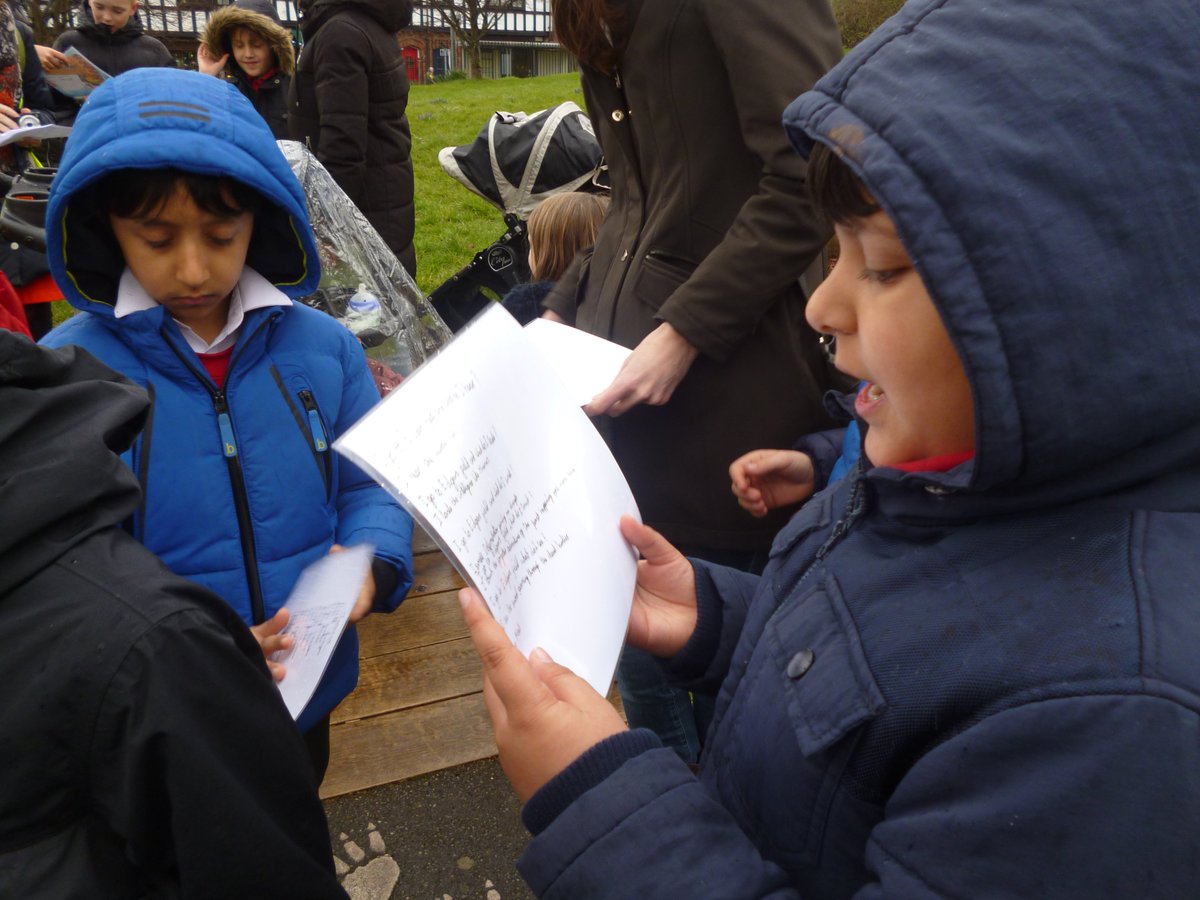 Overleighschool's tweet photo. Y3 and Y4 wrote poetry about Minerva to share by Minerva's Shrine in Edgar's Field. Thank you to all the parents and members of the community who supported this event!
#romansword #friendsofedgarsfield #handbridge #community #stmaryschurch https://t.co/qKS2d3SsmW