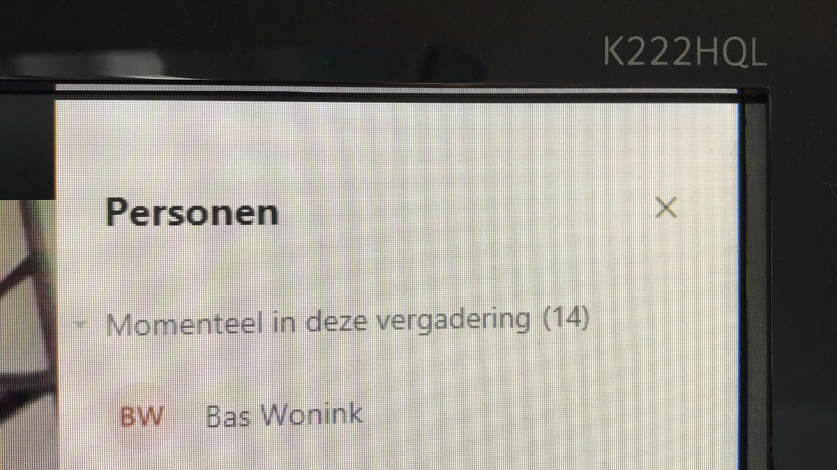 Nieuwe ervaring: Videovergaderen met 14 personen. ging prima 👍🏼#coronavirusNederland maatregel #thuiswerken