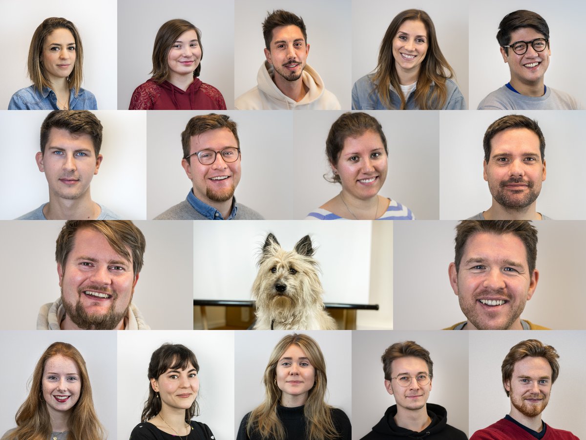 advalyze's tweet photo. *Räusper* 
Dürfen wir vorstellen? - das sind wir!
Unser Team besteht aus Entrepreneurs, Marketeers,
Kreativen und Marketing Engineers.
HR, Werkstudenten, Azubis und nicht zuletzt,
unsere gute Laune Macherin (Birte).
Unser Motto „Dream big, get shit done, know how to have fun” https://t.co/inZHYzCNQE