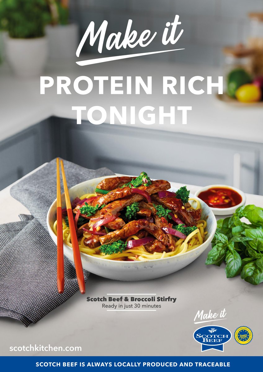 We've launched our new ‘Make it’ campaign which is directed at 18-39 year olds in Scotland and aims to give these consumers the reassurance to choose red meat as part of a healthy, balanced diet, ensuring that when they do eat meat they ‘Make It’ with #ScotchBeef and #ScotchLamb.