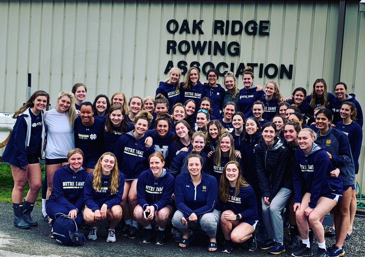 NDRowing's tweet photo. In possibly our last moment together this year as a team, @NDRowCoach helped put this moment in perspective:

“God, Country, Notre Dame is on all of our uniforms.

This is about Country.

If this is the least we are asked to do for our Country in our lifetime, we will be lucky.” https://t.co/uaaCwVE0Uc