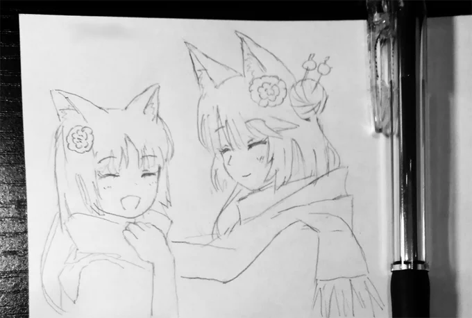 いきなり絵が描けなくなる

基本から勉強し直す→心が折れて更に挫折
 ↓
しばらく絵から離れる
 ↓
充電中(逃避中
 ↓
版権キャラを入れてリハビリ← 