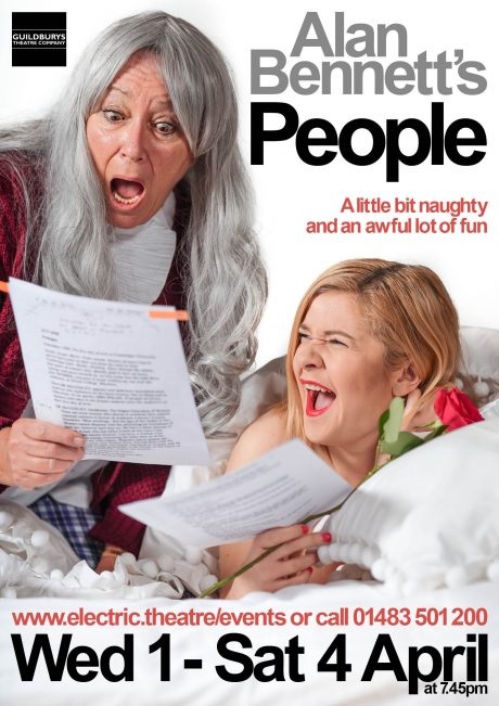 Guildburys Theatre Company present "People" by Alan Bennett see dramagroups.com #Shows #Apr2020 #amdram #breakaleg <a href="/Guildburys/">Guildburys Theatre</a>