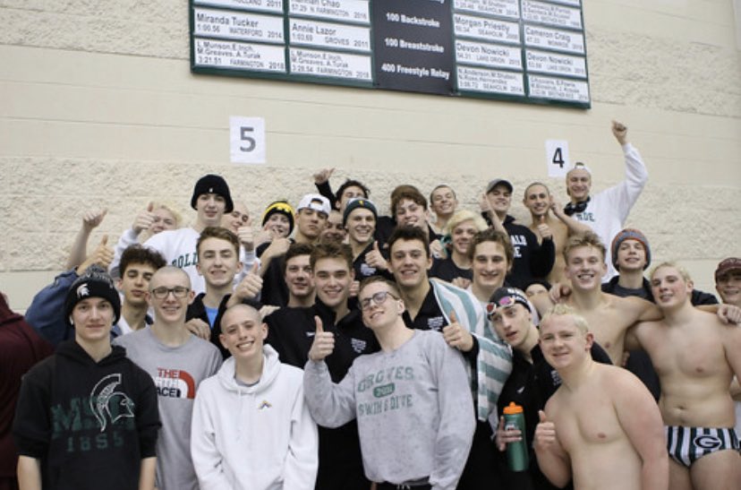 Groves Men's Swim & Dive tweet media