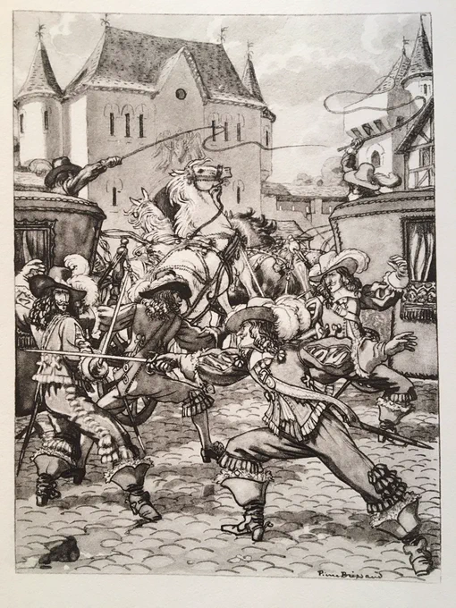 Pierre Brissaud, 1949, « Les Mémoires de Saint-Simon » 