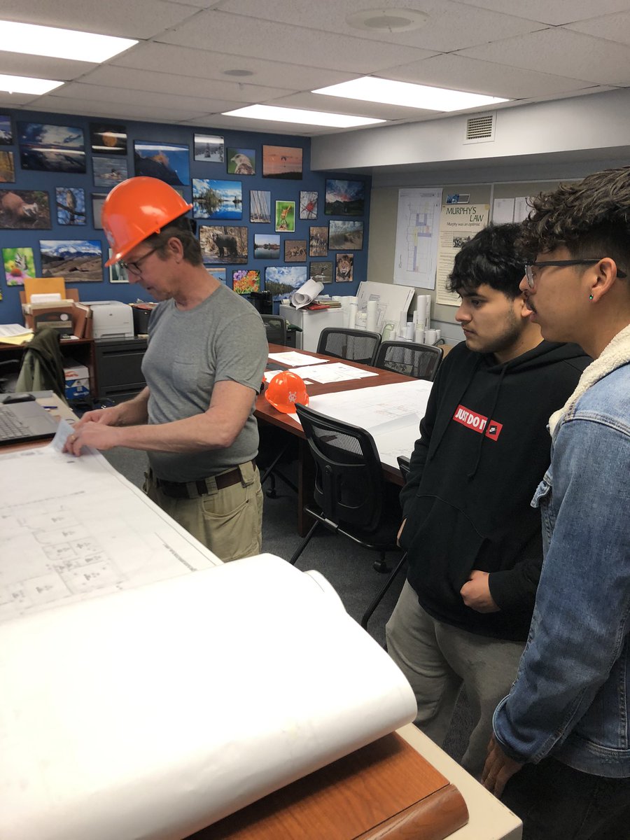 MarcWolfeHC's tweet photo. Thank you to Mr. Gordon Cole for taking groups of students on tours this week of the construction happening at WeGo and showing them the various opportunities there are in the trades. #WeGoWorks #WeAreWeGo https://t.co/ykcFGM5rze