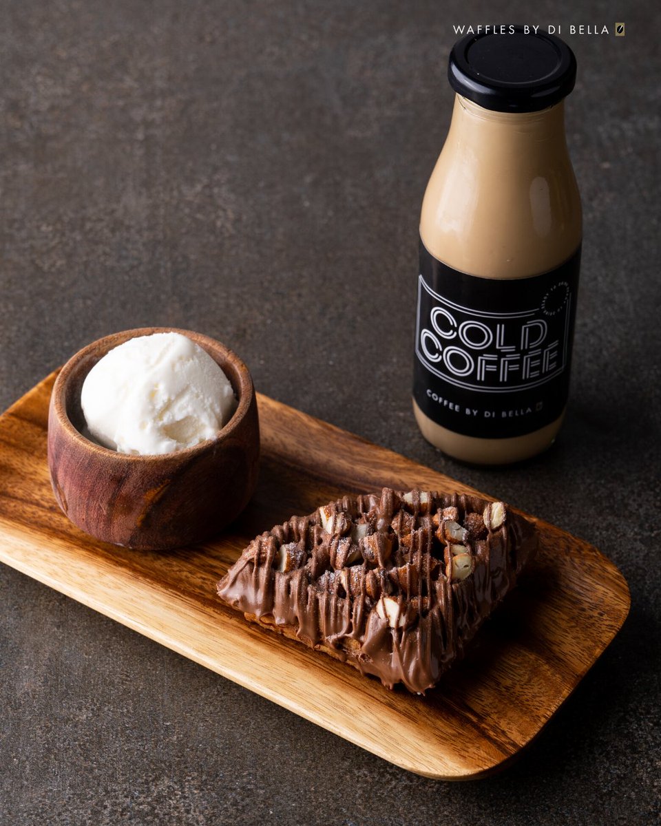 We’ve got your weekend indulgence covered.

Call for our Waffle and Cold Coffee combo today.
Order via @ZomatoIN or <a href="/swiggyindia/">Swiggy India</a> 

#WafflesByDiBella #TheUltimateCoffeeExperience #Coffee