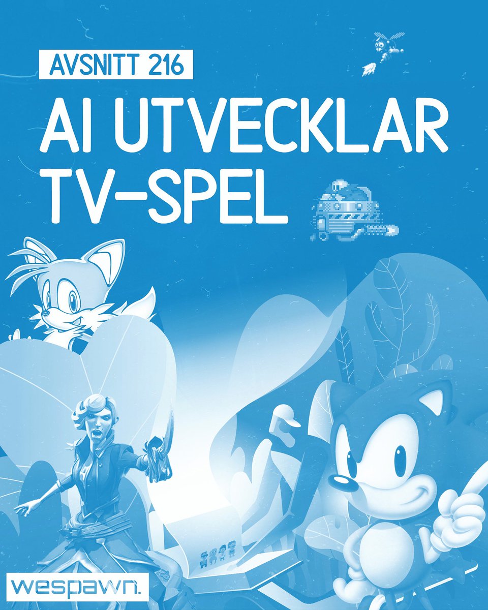 WeSpawn's tweet image. Vad skulle hända om AI utvecklade TV-spel? podcasts.apple.com/se/podcast/wes…