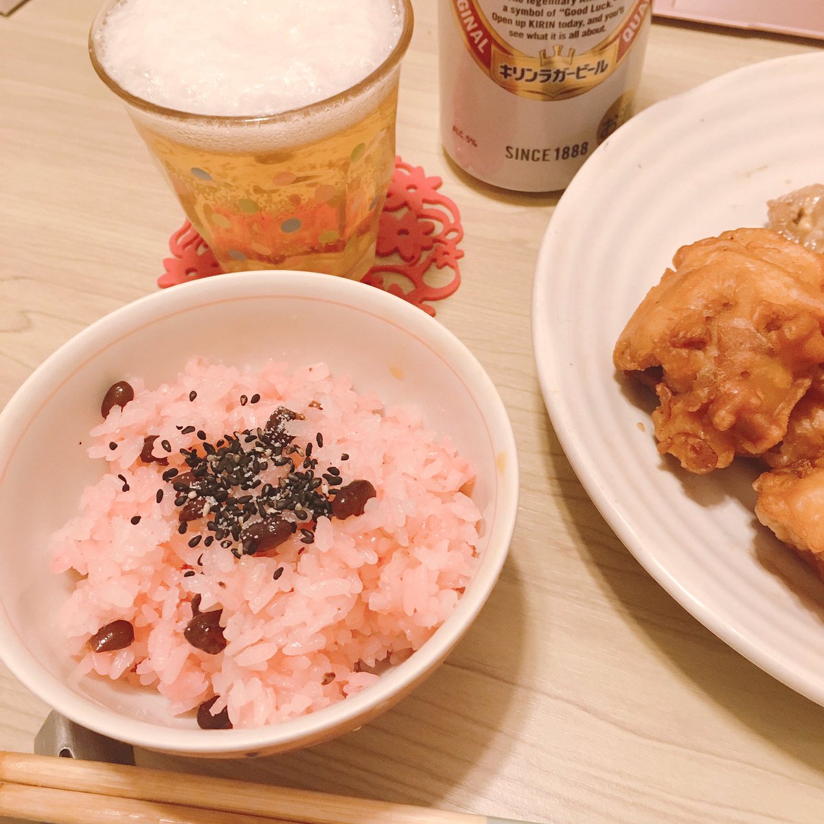 赤飯 食紅 カンザモウォール 赤飯 食紅 カンザモウォール