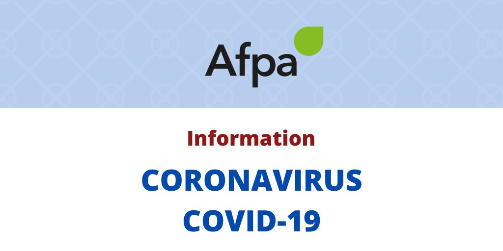 Afpa_Formation's tweet photo. #Info #coronavirus
L'Afpa n'est pas concernée par les mesures annoncées par le PR. 
Nos centres Afpa resteront donc ouverts semaine prochaine. 
Cependant des dispositions seront prises pour faciliter la continuité de nos formations par le renforcement de la formation à distance https://t.co/ukYytx5TDG