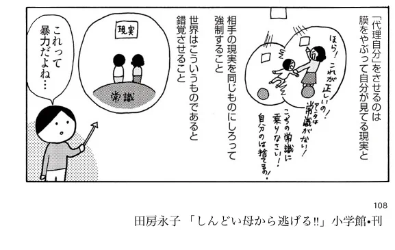 ありがとうございます!親が自分の『膜』の中に子どもを置こうとすると子どもはしんどくなります。『膜』はその人の常識や価値観を覆うものというイメージです。親の『膜』の中で生きることを強制されるような育てられ方をした人は、大人になって親の『膜』から出ようとする時、昴さんのように(続 