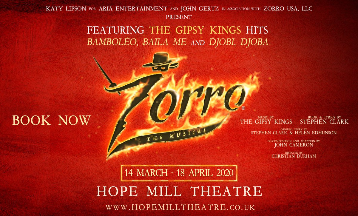 🔥 We are in our final day of tech today at Hope Mill Theatre, Manchester for this incredible production with the most brilliant team which previews from tomorrow! We really want to share it with YOU! Book Here! hopemilltheatre.co.uk/events/zorro 🔥 <a href="/ZorroMusicalUK/">Zorro The Musical</a> @hopemilltheatr1
