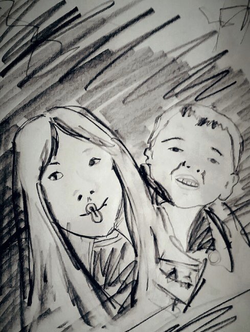 padraiclynch's tweet photo. Join our 1st year animation students at @LYITDesign @LYIT during Covid19 closure on their drawing studies task - #drawfamily . Week 1 - Task: Sketch your family. Use whatever materials you wish, pencil, pen, charcoal, paint etc. Upload under hashtag #drawfamily https://t.co/mvNPogibYm