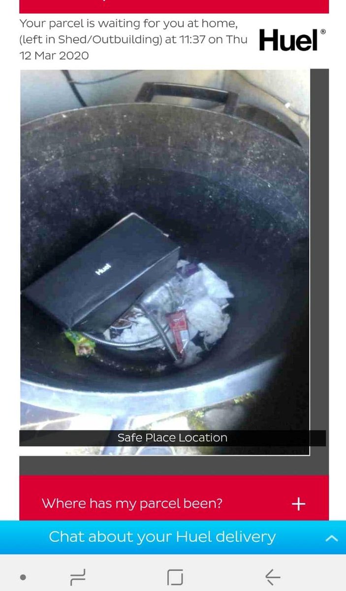 hey <a href="/gethuel/">kgothatso pitsoe</a>, while I know I need to clean my home, I am not Oscar The Grouch. At a time when the world is on edge about staying hygienic maybe don’t leave my package in my shed/outhouse/ RUBBISH BIN!
#safeplacelocation #OscartheGrouch