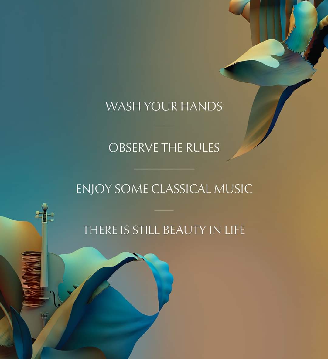 Enescu_Festival's tweet photo. When we have to keep our distance from each other, remember that music brings us closer. 🎶

We wish you good health and peace! https://t.co/pePtKeEhbK