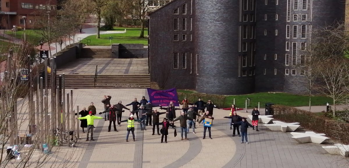 #UCUstrikesback : the socially distanced picket!