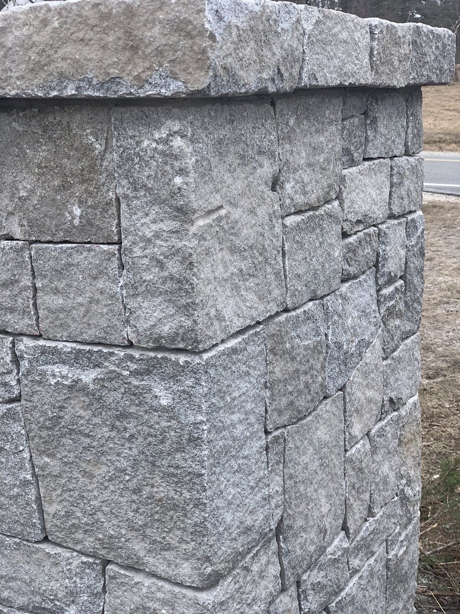 Coastal_Inc's tweet photo. The “pillar” of the week, Friday, is upon us #rockwork #granite #stonepillar #hardscape https://t.co/S5xDf1it8b