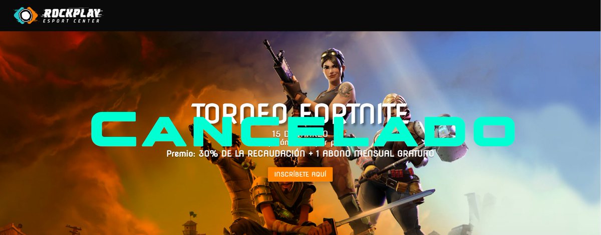 rockplaygaming's tweet photo. Debido al Covid 19 lamentamos anunciar que cancelamos los torneos temporalmente hasta que la situación mejore. 

Estad atentos a nuestras redes para estar al día de las novedades referentes al local. https://t.co/U5XXAzuLp0