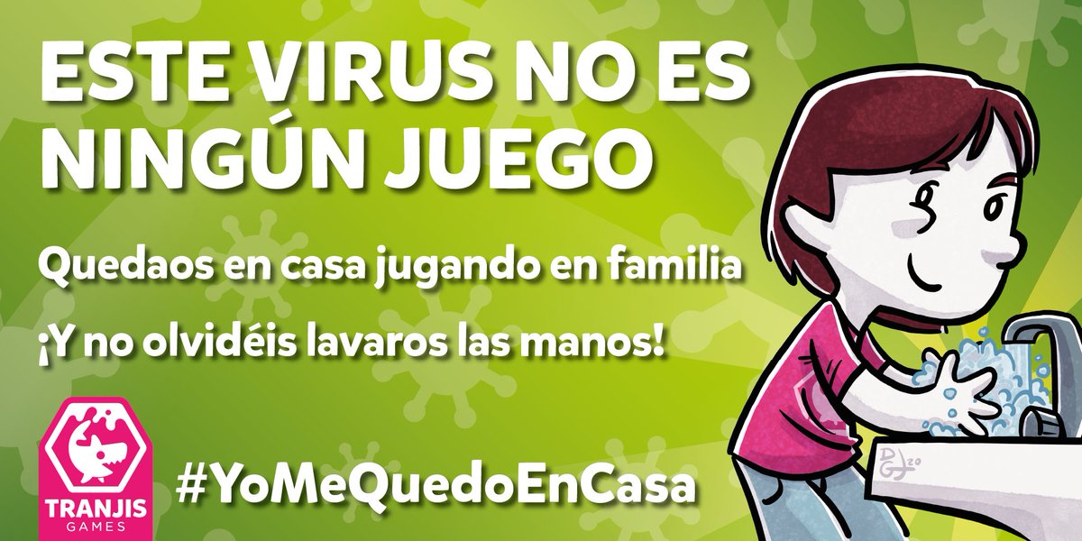 Este virus no es ningún juego. #YoMeQuedoEnCasa.