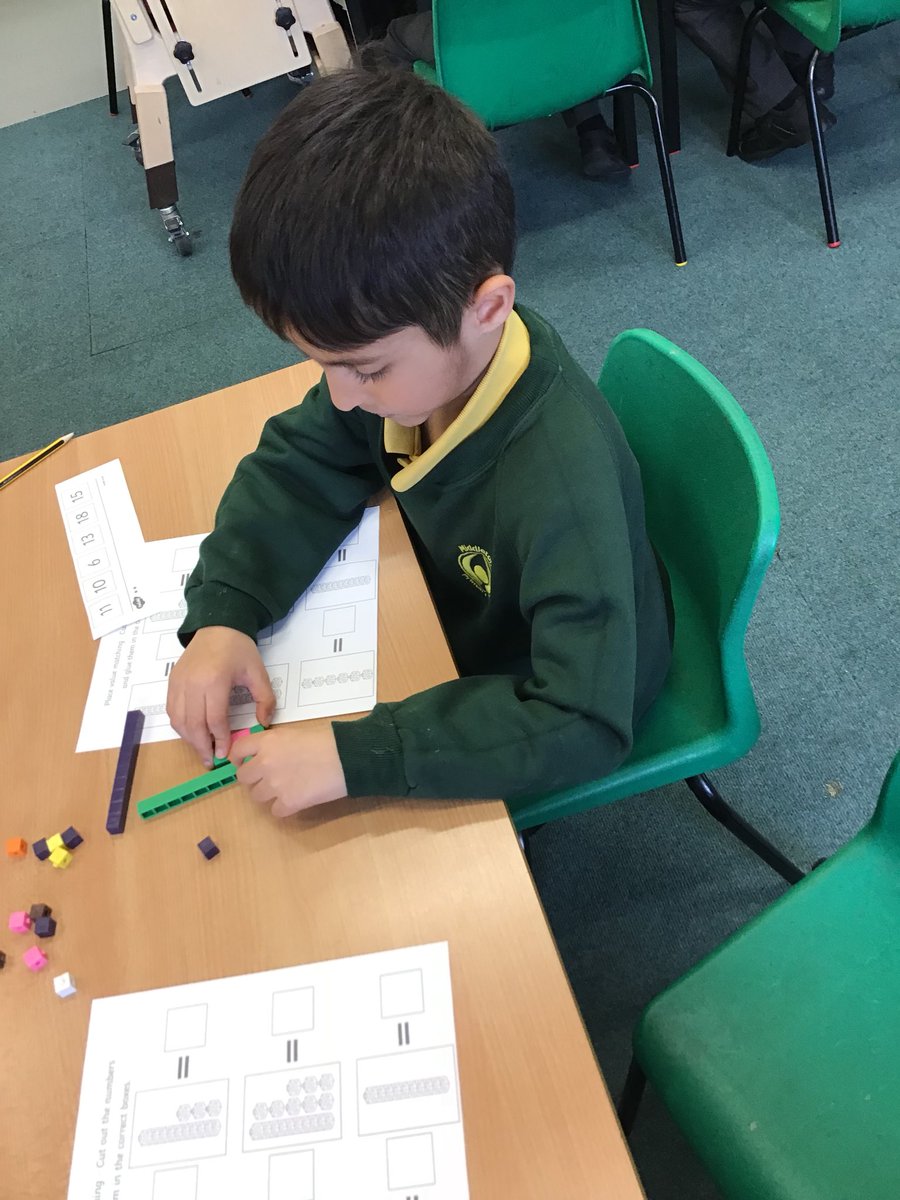 SparrowsMPS's tweet photo. In Miss Green’s maths group we have been developing our understanding of numbers and place value within 50. https://t.co/lWVooro4Gp