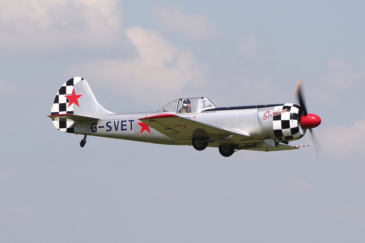 pvgnome's tweet photo. Almost there - Y is@the Yakolev Yak 50 https://t.co/och3atOxPl