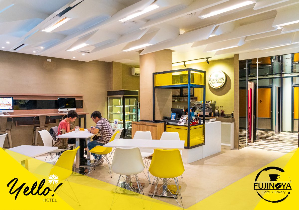 YelloHotelCebu's tweet photo. Lounge at the Fujinoya Café at the lobby of Yello Hotel!

#YelloHotelCebu #FujinoyaCafeCebu https://t.co/pkJmJFARqQ