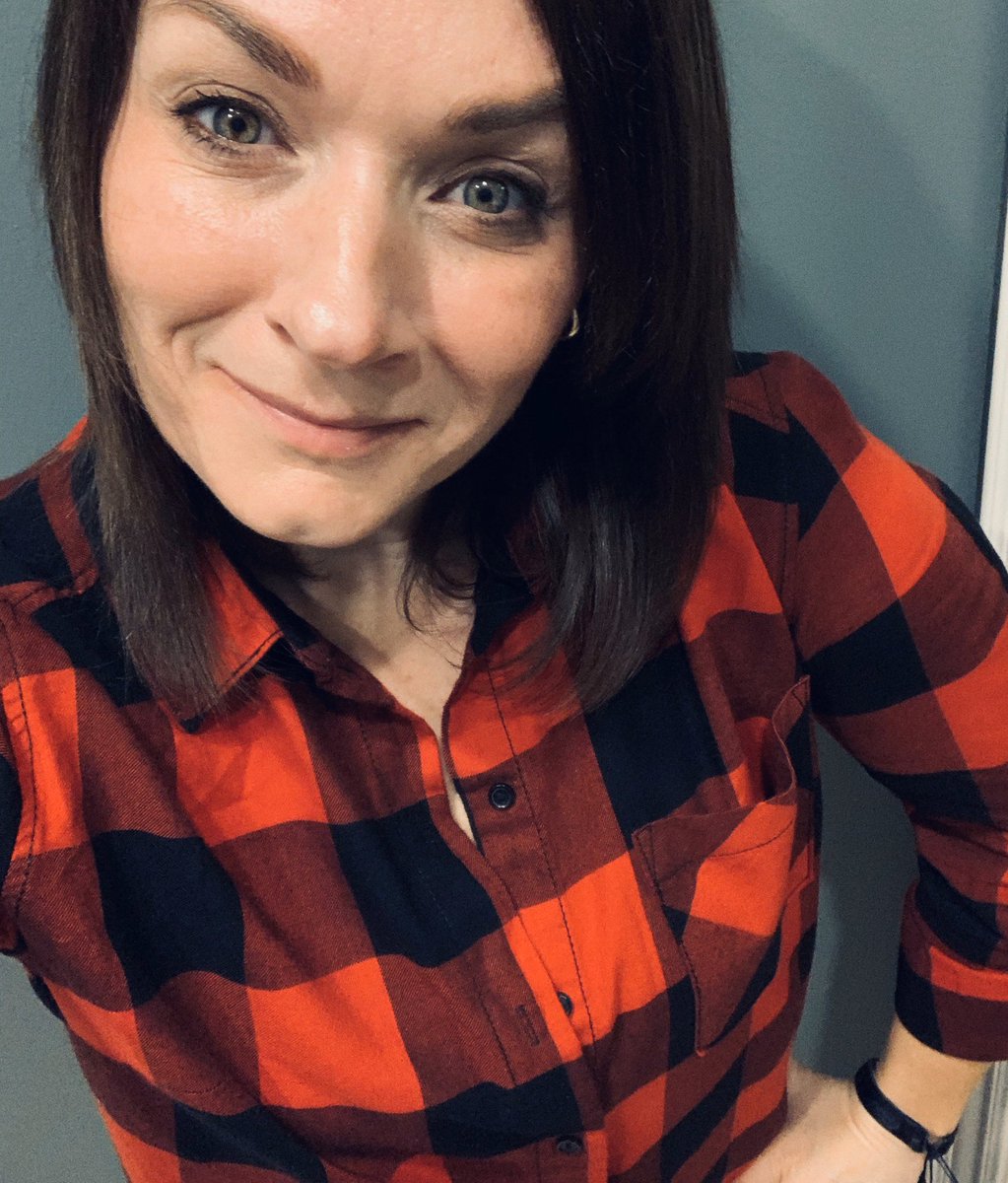 It’s #RedForEd and I’m sporting the #lumberjackplaid in #solidarity with all my @AEFO_ON_CA @ETFOeducators @OECTAProv @osstf colleagues and friends because #CutsHurtKids