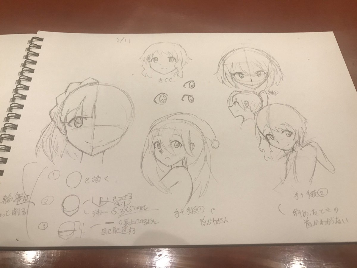 正面絵以外描けない呪いにかかってる 