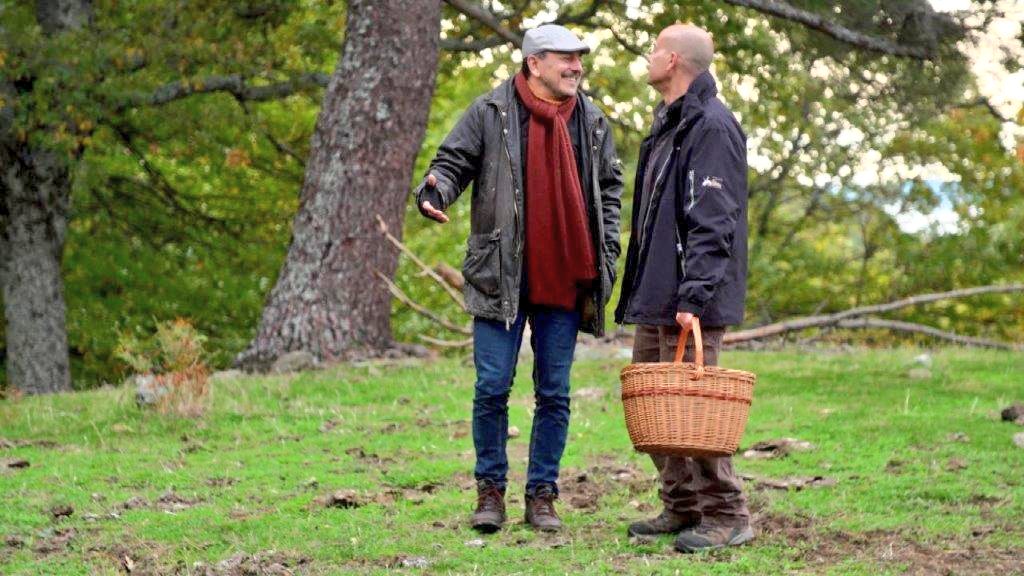 el_bosques's tweet photo. Como #YoMeQuieroQuedarEnCasa el #Domingo, te propongo un paseo por el #bosque de #piedralaves con el actor Marcial Álvarez. Va a descubrir lo que es una Cagarria! Has visto alguna? @PenaChef no la conocía pero menuda receta se marcó! A las 18:30 en @la2_tve @tve_tve #FelizFinde https://t.co/kYaEkHqN5i