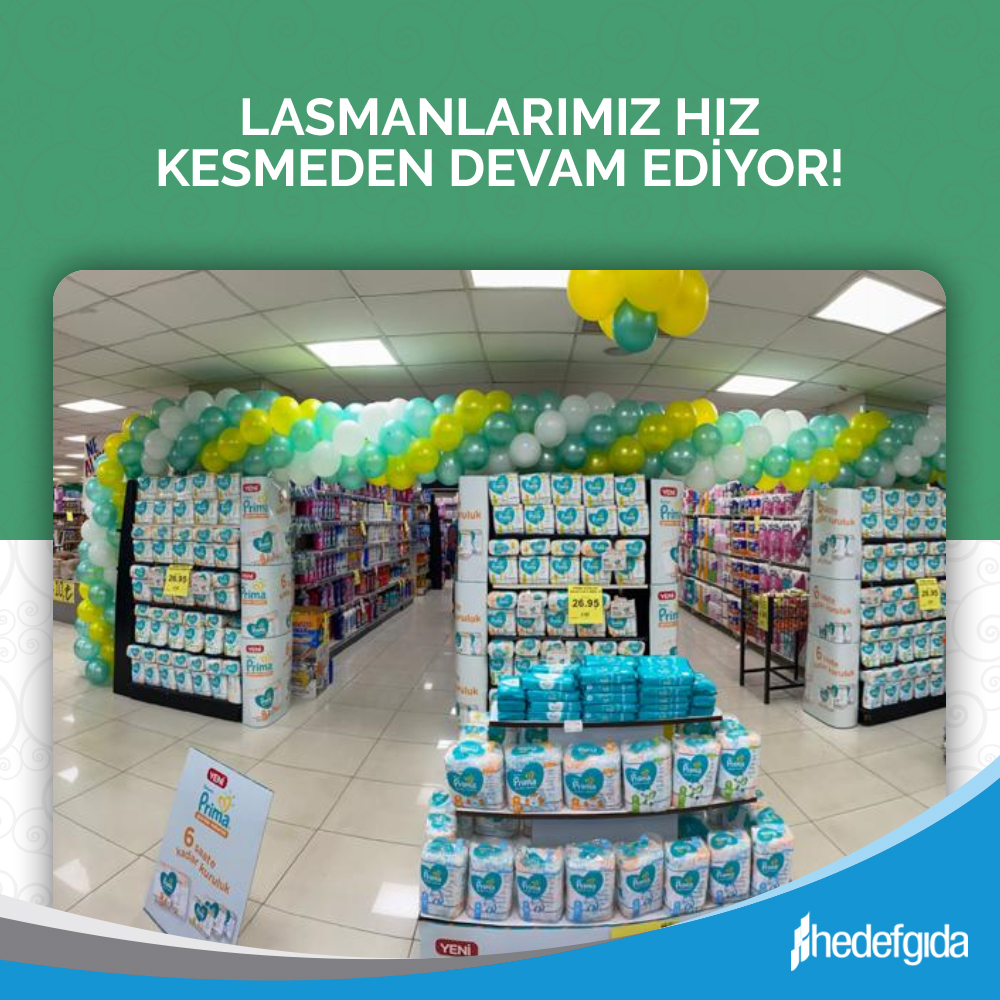 Yeni ürünler raflardaki yerini aldı. 
Lansmanlarımız hız kesmeden devam ediyor.

#hedefgida #hedefteam #prima #oralb #oldspice