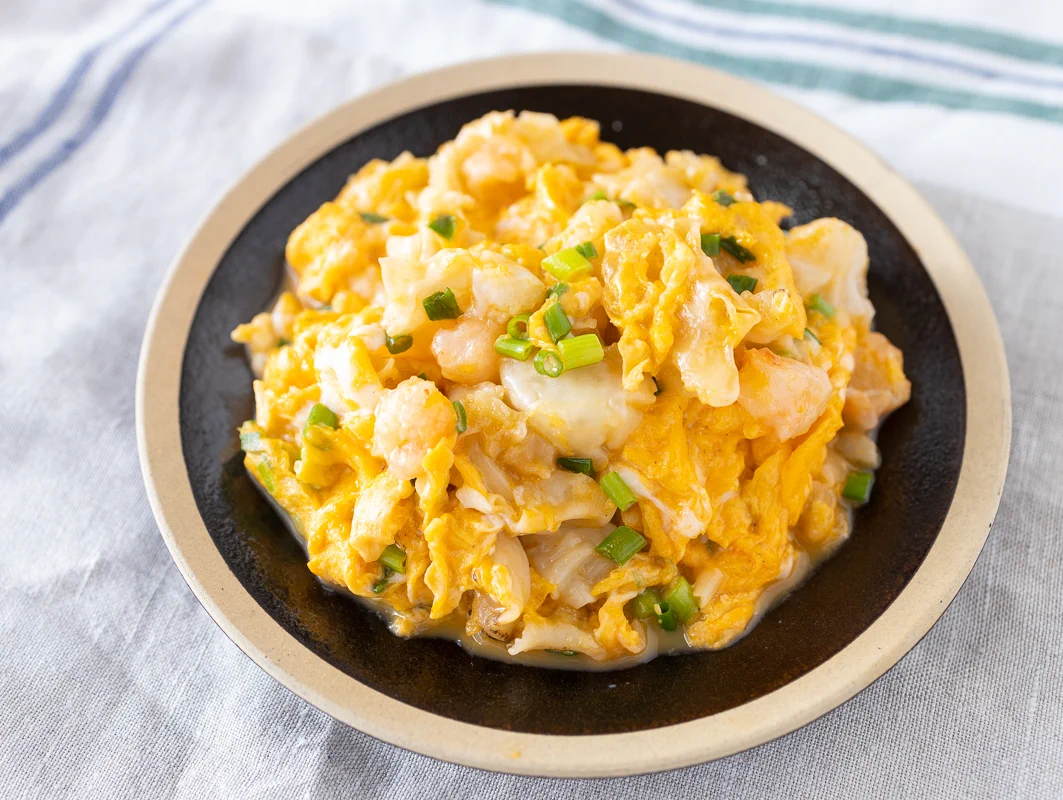 冷凍の海老シュウマイで作る「かに玉」？！すごく美味しそうなアレンジレシピ！
