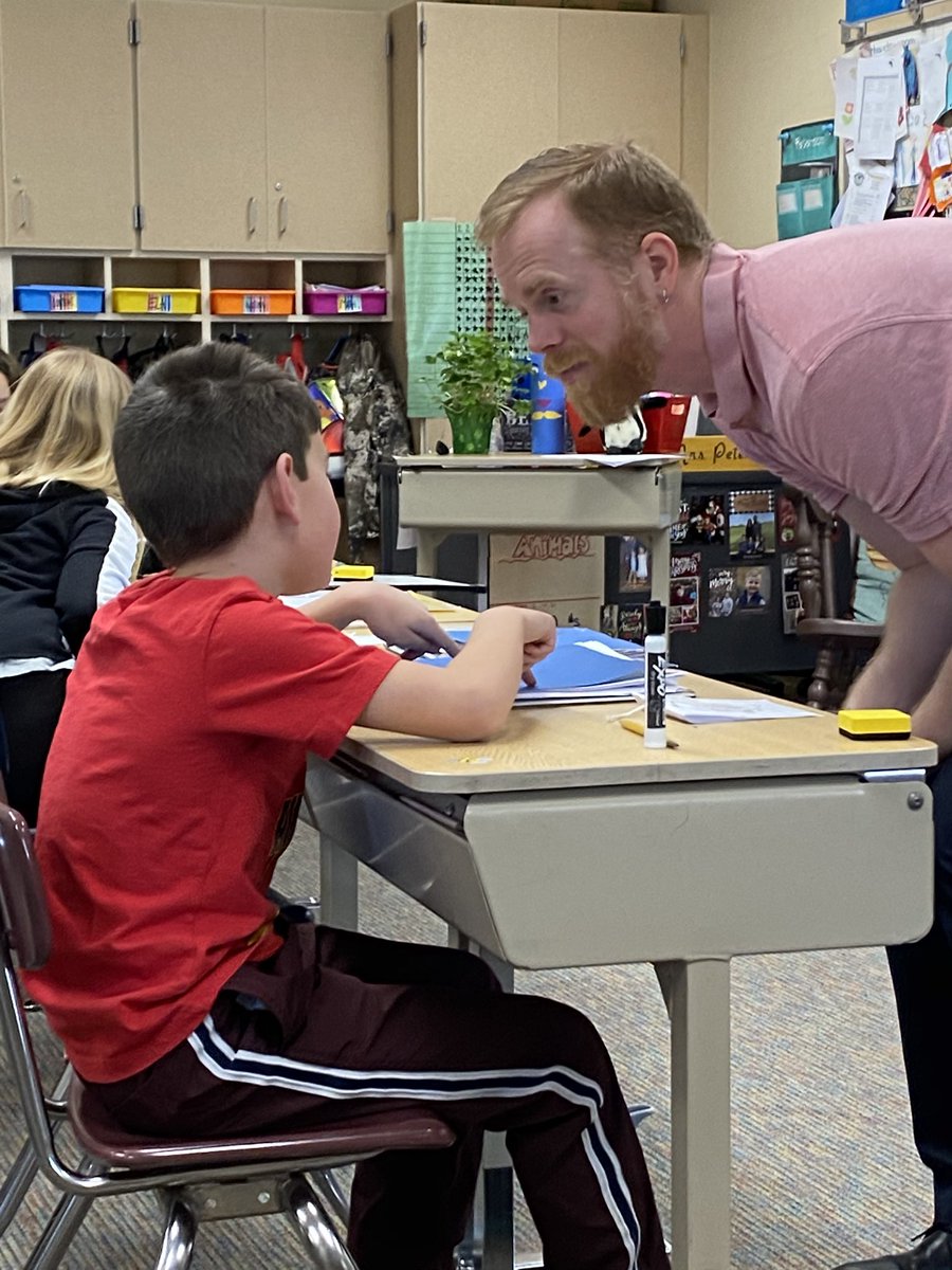 We had the pleasure of having a secret teacher this week! Thank you Mr. K for showing my third graders how to find perimeter with a fun hands-on activity. We now can compare the difference of perimeter and area of polygons! 

<a href="/WilsonSchlDist/">Wilson School District</a> #eurekaMath