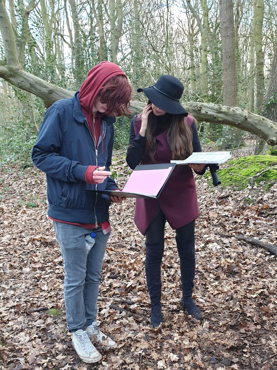 AliceERyan's tweet photo. #WHATASHOOT
Thank you to all who made #TheWoodsNearJacobsFarm possible for #ArkIndieProductions @AnimalSam #directorial debut was a Complete success #ThankYou to #dop @dankeeble, the #crew & #mua chloe for bringing it together -
@This_Is_ART
@MBurcombe you were absolute stars! https://t.co/FkSWVrW1vY