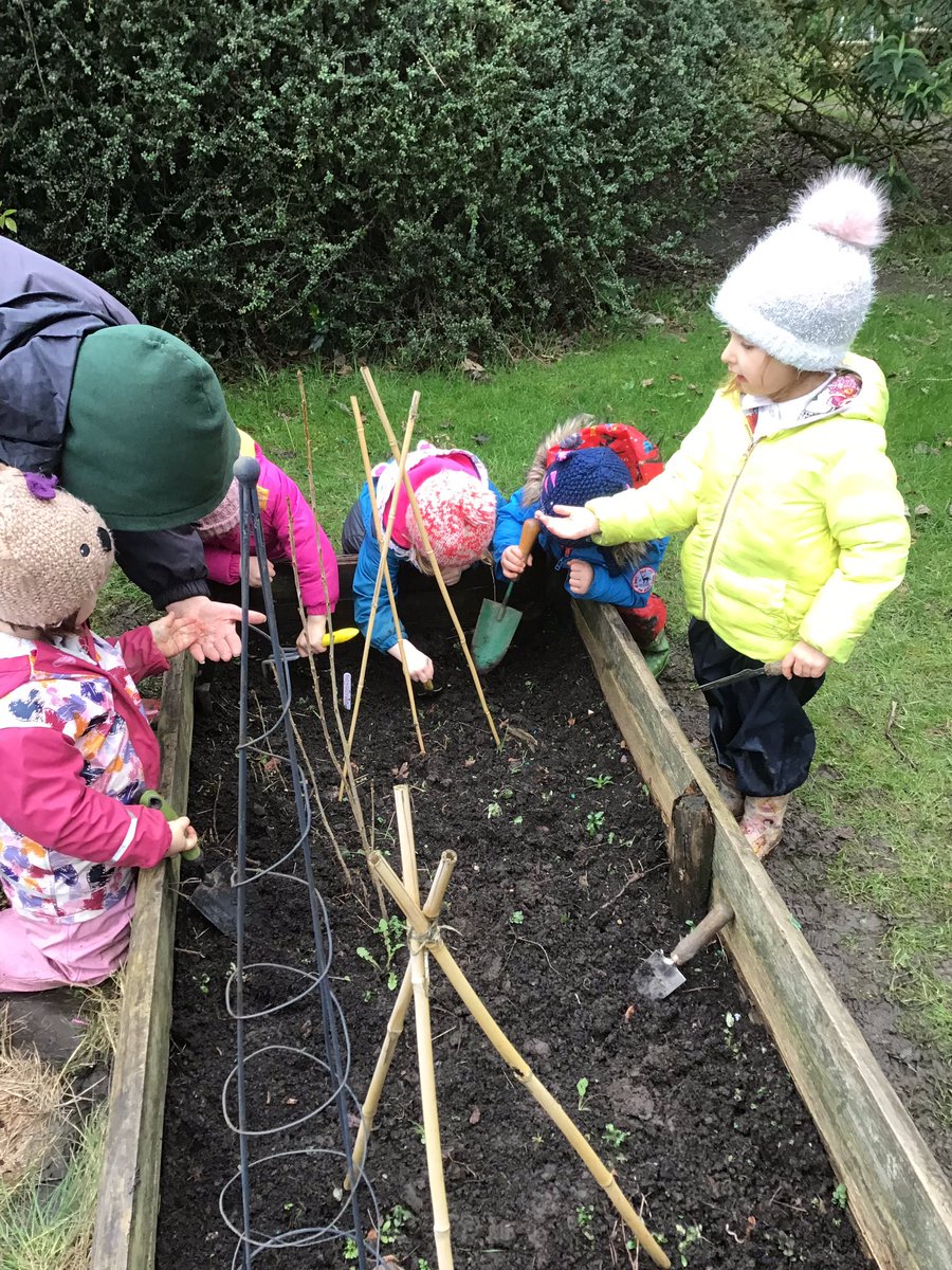 BGEcoCouncil's tweet photo. Nursery have been planting to develop our herb and vegetable garden. We are looking forward to observing the growth and change #BSW2020 @RHSSchools @BradleyGreenFS @BradleyGreenPA https://t.co/ZZ3i8JMtIz