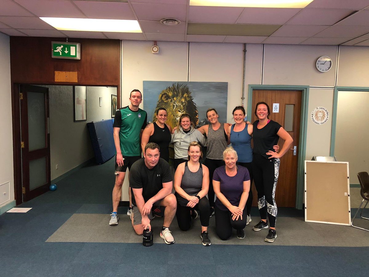bg_centre's tweet photo. Friday 6am+10am Bootcamp, wow we have no words! 🔥🥵 

We’re back tonight with our 25 station Bootcamp 💪🏼

To get yourself booked on message us and pay just £4 on the door.

Don’t miss out, bring a friend and train together! 

#TEAMGOULDING 🦁 https://t.co/Fxmz7ELyLu