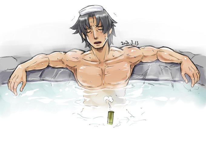 『ヒエン殿…こんなところで水遁の術は…ダメでござる』

温泉イベントと聞いてまず頭に浮かんだのがこれでした! 