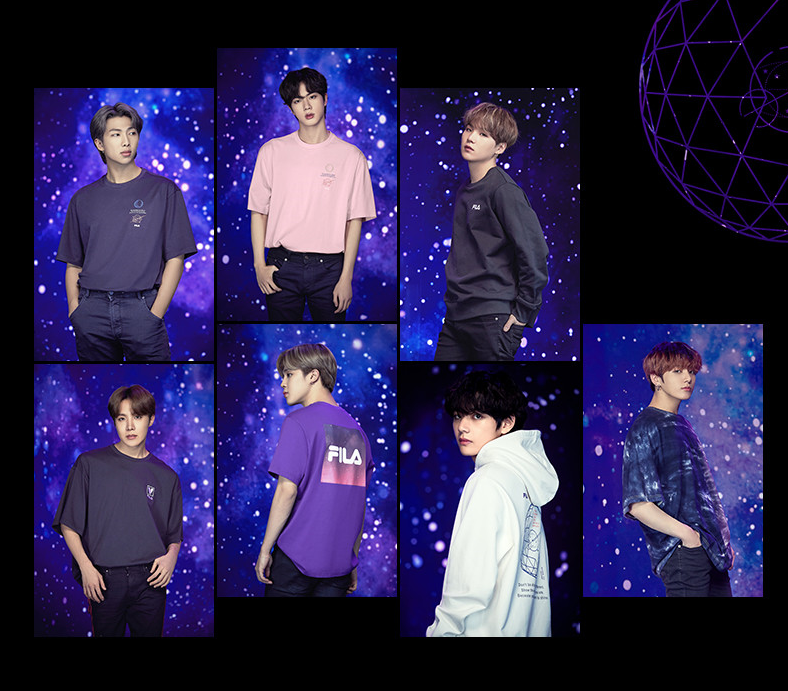 BTS X FILA VOYAGER COLLECTION is 