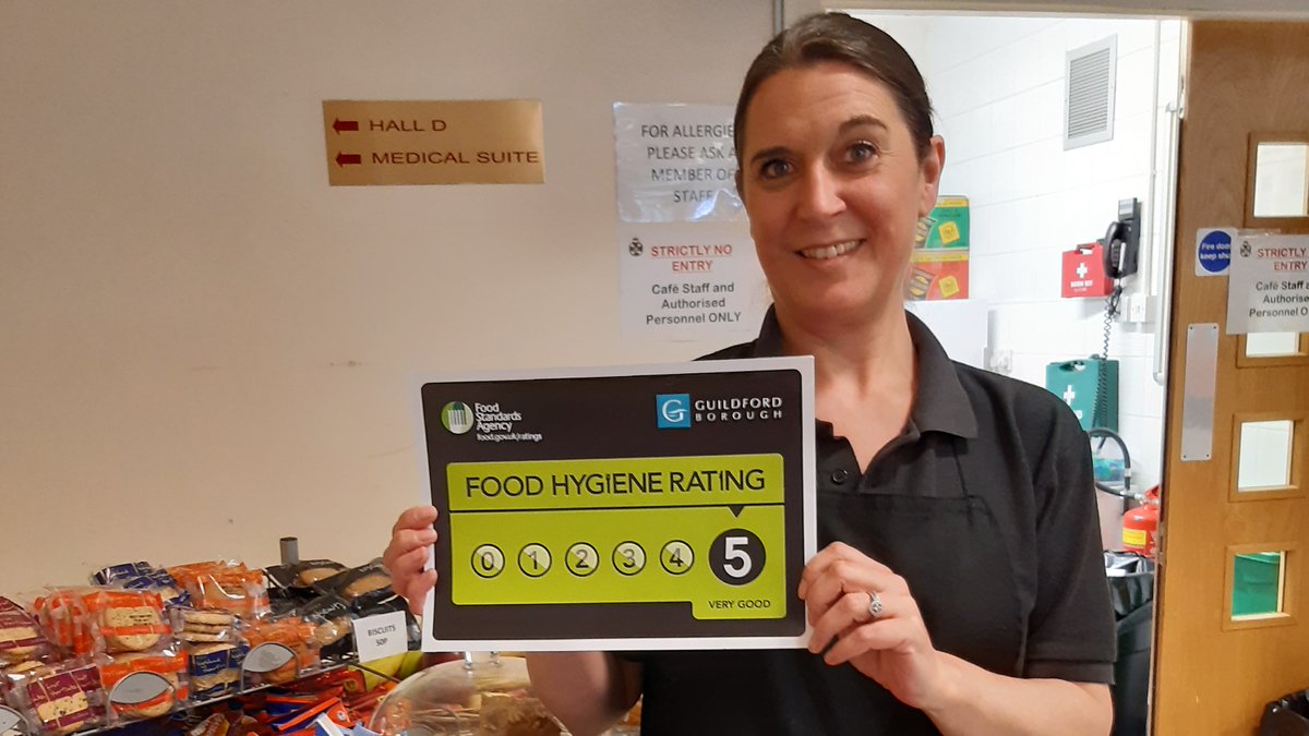 Congratulations to Café 1901 at @lrcvenue, Bisley, who received a food hygiene #5star rating following an unannounced inspection today

#chooseGuildford #FHRS #foodsafety