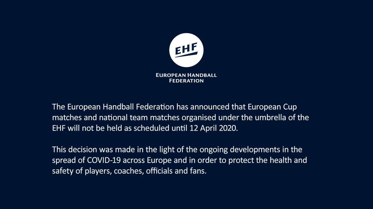 European Handball Federation tweet media