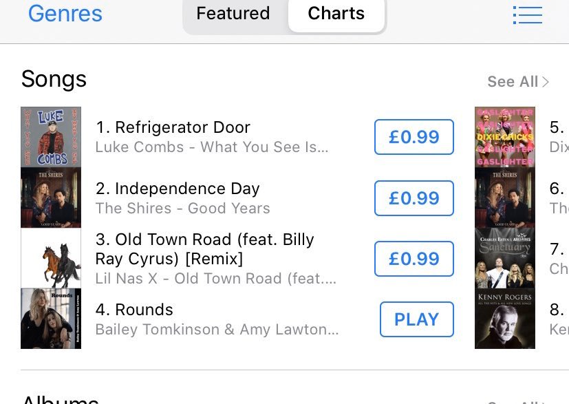 Me and <a href="/Baileytomkinson/">Bailey Tomkinson</a> are at no.4 today! Please help us keep climbing on iTunes 💙💙 music.apple.com/gb/album/round…
