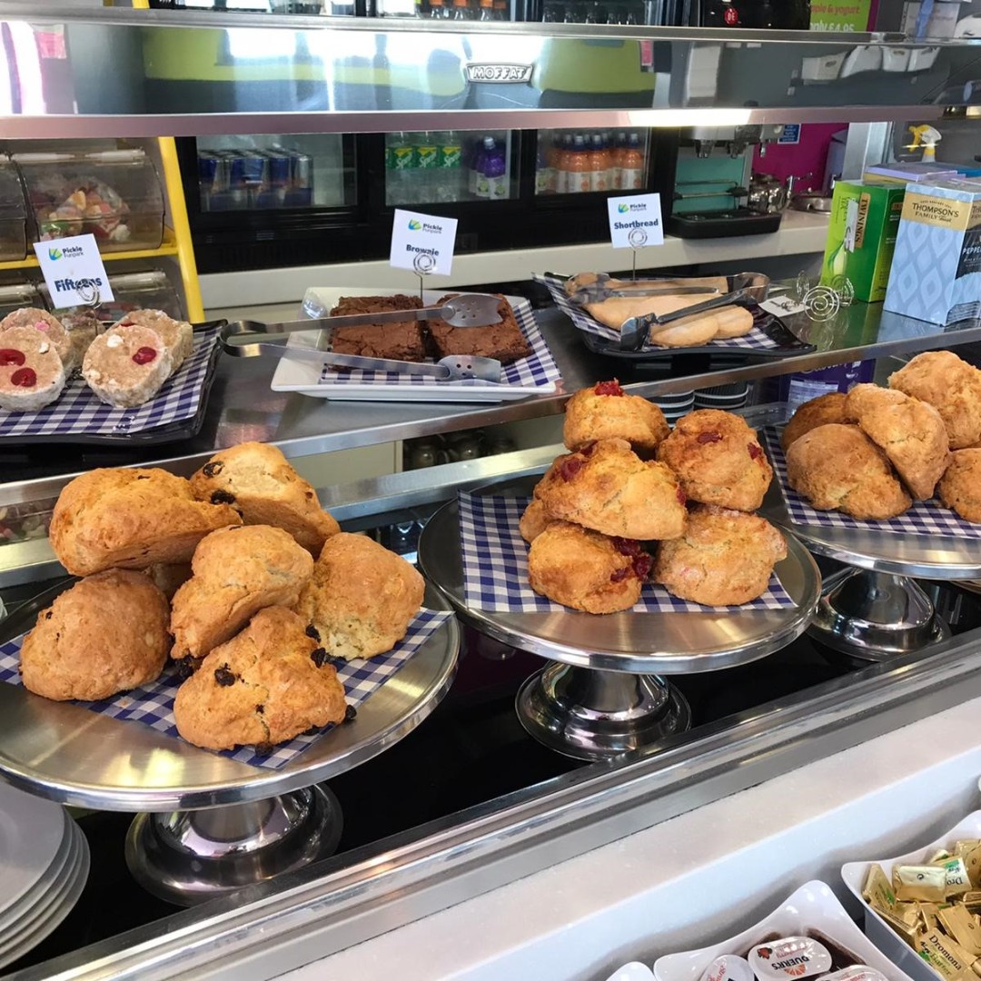 Freshly made scones just out of the oven...perfect with a cuppa. ☕
