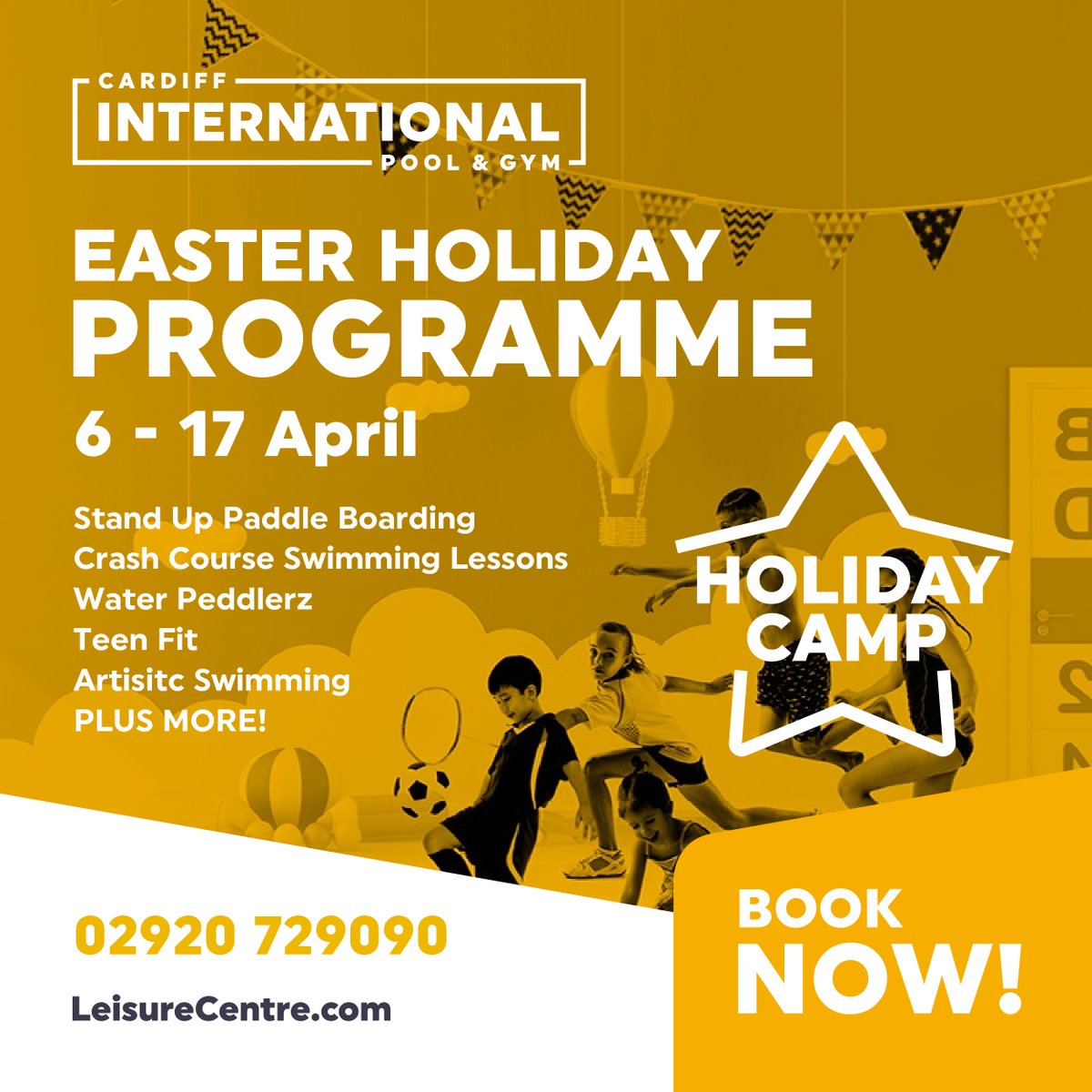 Are you looking at fun exciting activities to do with the family this Easter Half Term?

Head over to the website for a full timetable of activities

crowd.in/2kth77