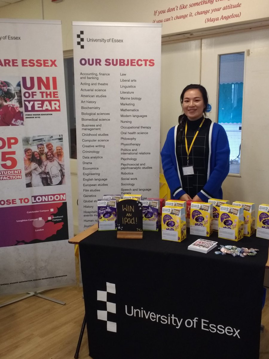 Claire Ladbrook (@clcareerdev) on Twitter photo Today we have <a href="/Uni_of_Essex/">University of Essex</a> for offer holders <a href="/CoplestonSchool/">Copleston High School and Sixth Form</a> Shirley has come to tell students about bursary opportunities #careersguidance Today we have <a href="/Uni_of_Essex/">University of Essex</a> for offer holders <a href="/CoplestonSchool/">Copleston High School and Sixth Form</a> Shirley has come to tell students about bursary opportunities #careersguidance