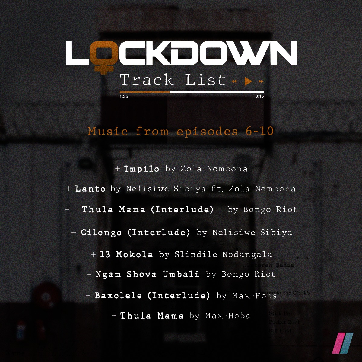 ShowmaxOnline's tweet photo. #LockdownShowmax left us in the feels, and the soundtrack will be keeping us there. Watch all episodes of season 5 now, only on Showmax. https://t.co/1giCyIieqW