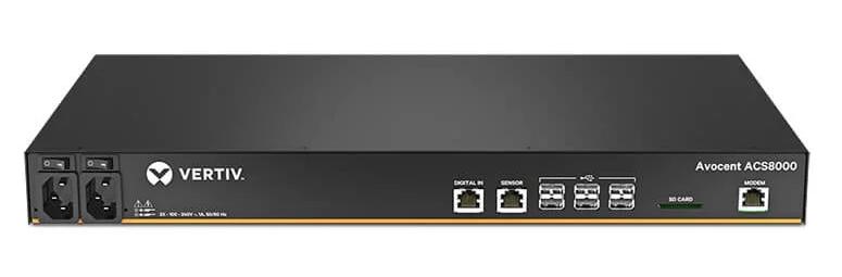 Data_CentrED's tweet photo. #Vertiv helps clients remotely #manage and #control IT assets from anywhere. The #Avocent #ACS serial console’s environmental monitoring, IoT integration, and remote networking capabilities make it ideal for edge locations. https://t.co/dm5HatwyOC https://t.co/c5bRR0Bbzx