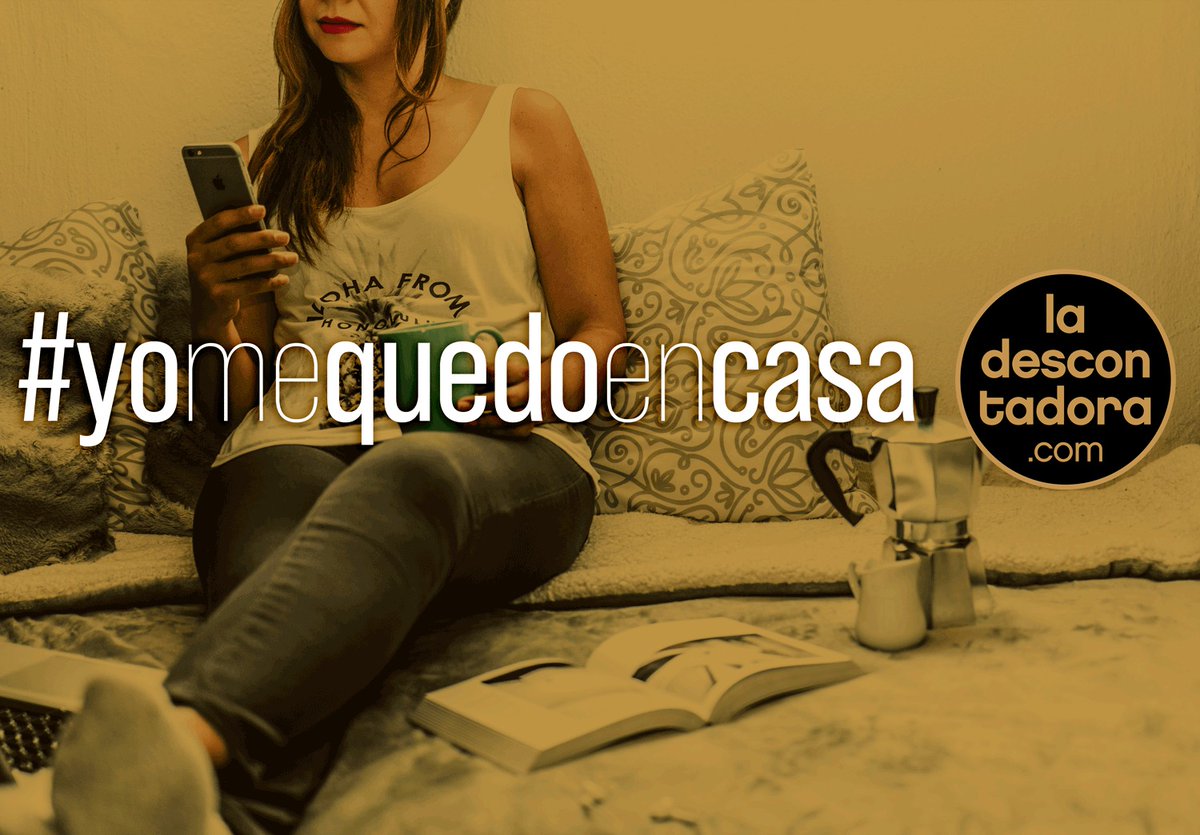 Lo 1º es lo 1º
Por ello LaDescontadora se suma al movimiento #yomequedoencasa y seguir las recomendaciones de las autoridades sanitarias con el objetivo de frenar la expansión del #coronavirus 
Tened paciencia y coger fuerzas, porque en breve volveremos con más flow que nunca 💪