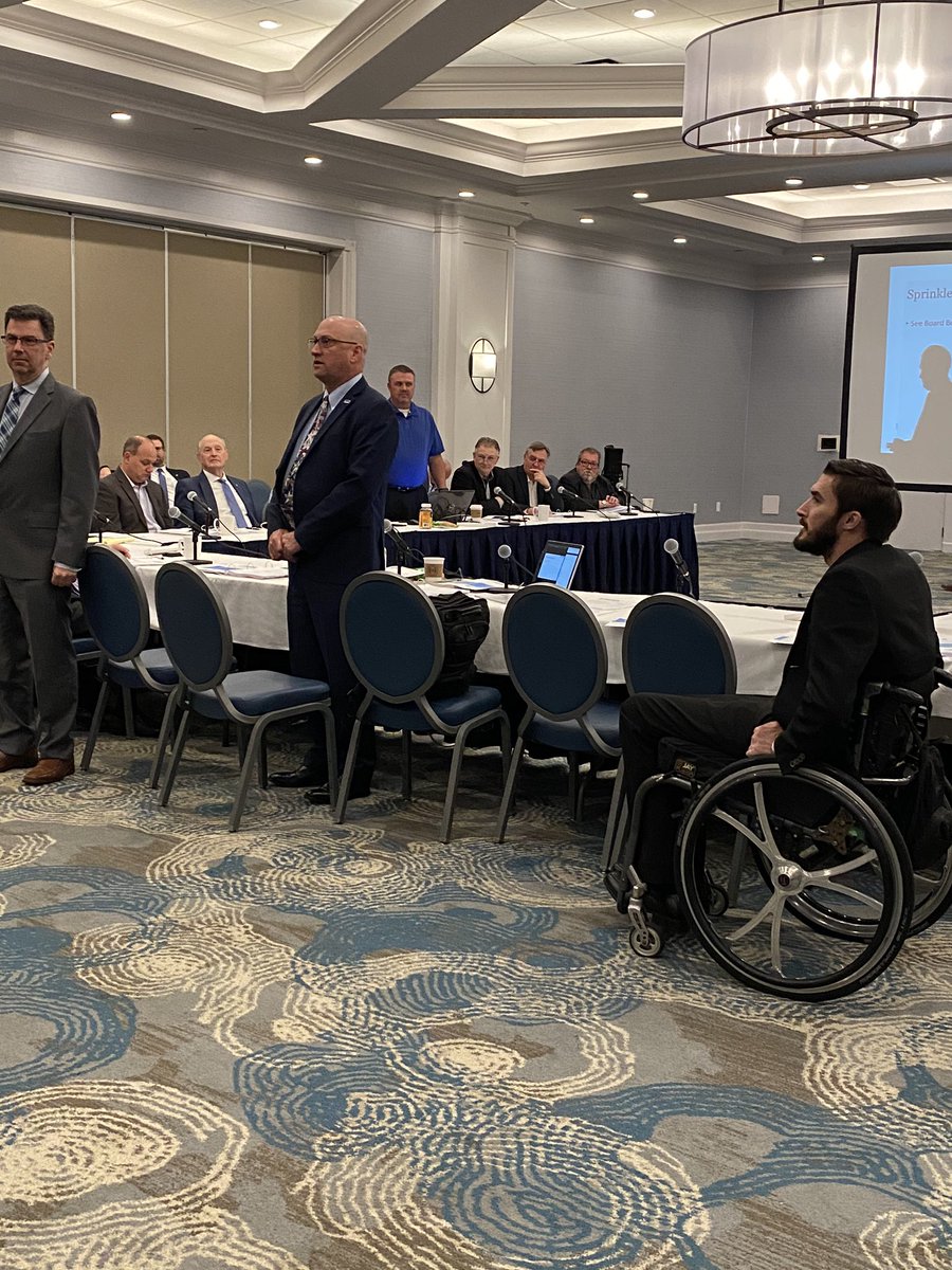 NFSA National Board Meeting swearing in of our new board members. Two from Florida Justin Gey and Zarko Ognjenovic. Congrats, what great representation of Florida on the national level. <a href="/NFSAorg/">NFSA</a>