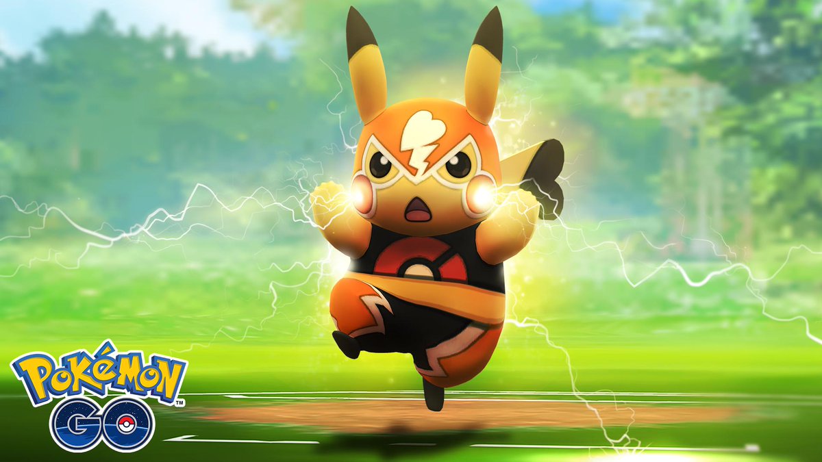 Are you ready for the chance to encounter Pikachu Libre once Season 1 of #GOBattle League starts?! 🥊