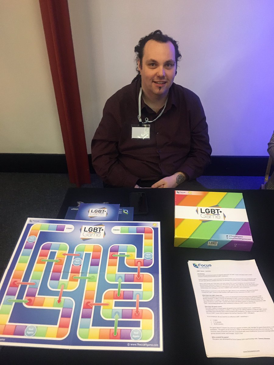 If you're attending #LGBTHealth2020 today please go and say 'hello' to Tommy Silvester and check out the LGBT+ training game. thelgbtgame.com