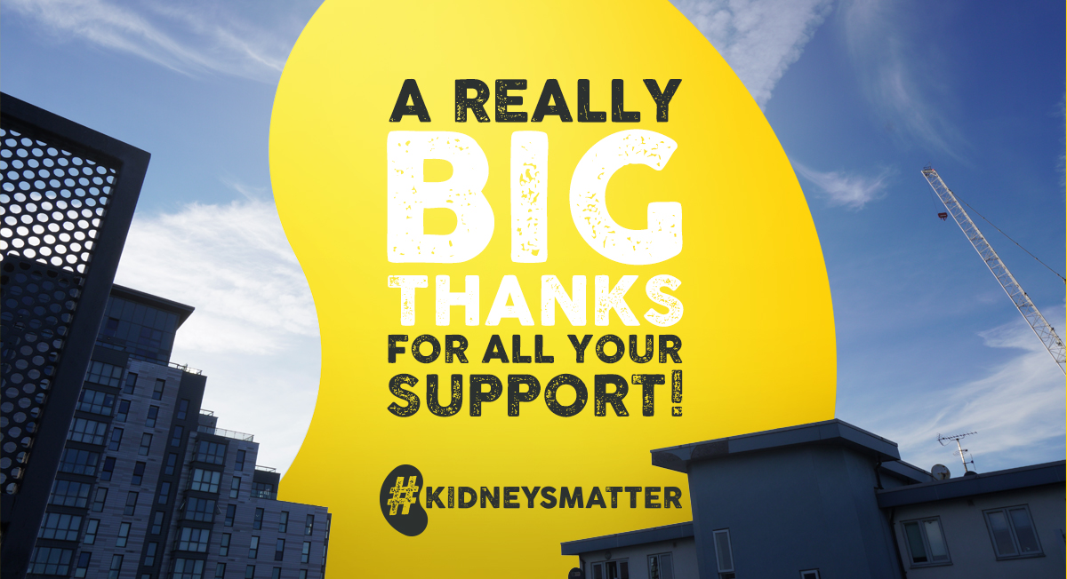 Huge thanks to all our wonderful supporters, researchers and ambassadors who jumped on board #WorldKidneyDay yesterday, helping us spread the word far and wide that #KidneysMatter. Go #TEAMKIDNEY💜
